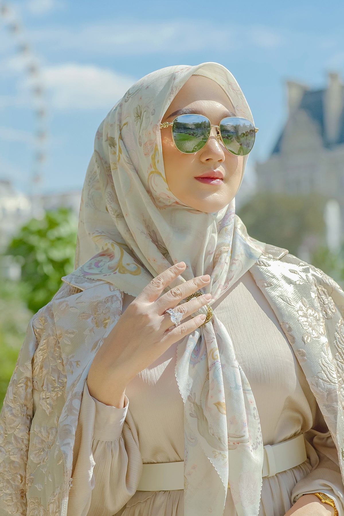 The Autograph Square - Crème