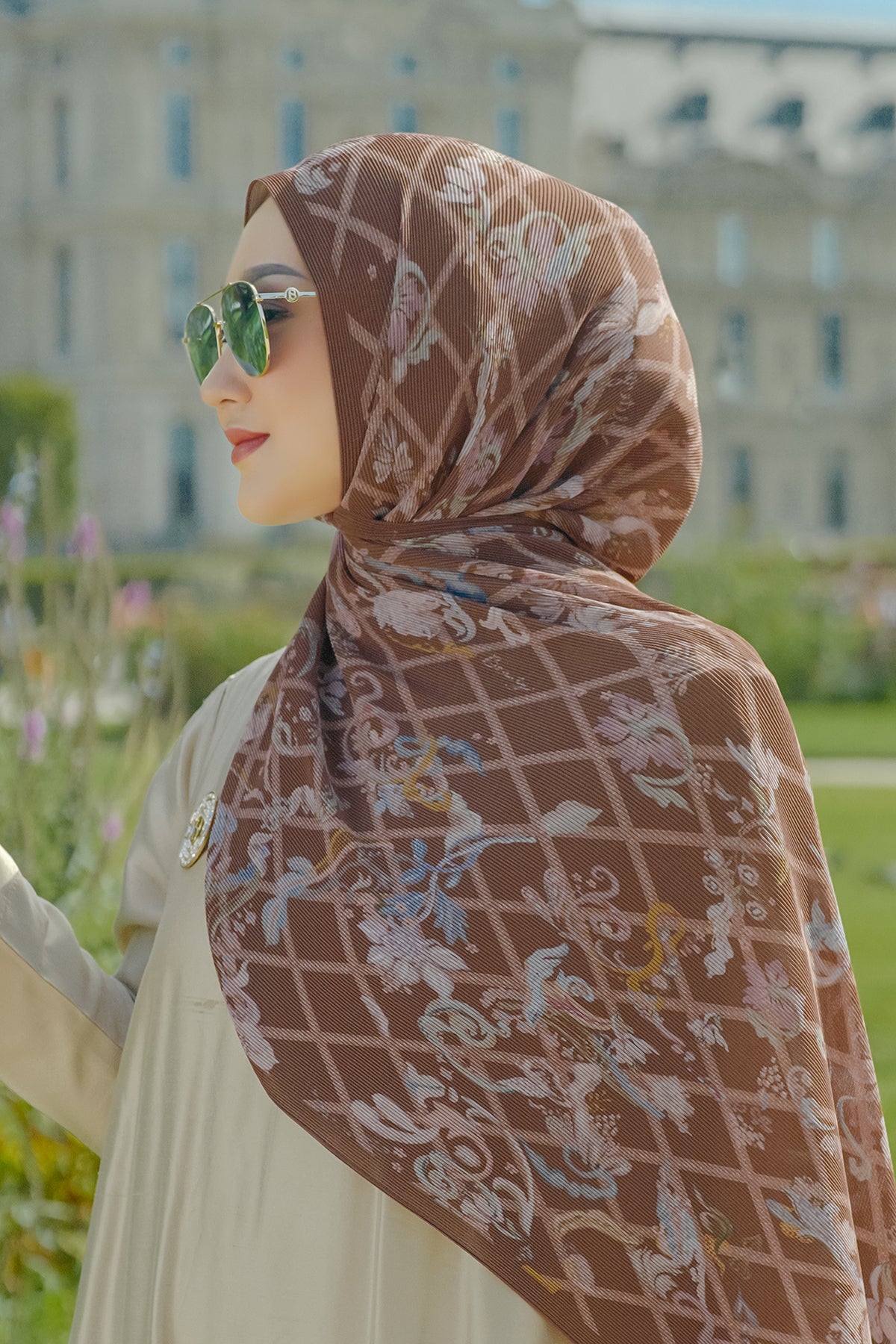 The Autograph Pleated Shawl - Brûlée