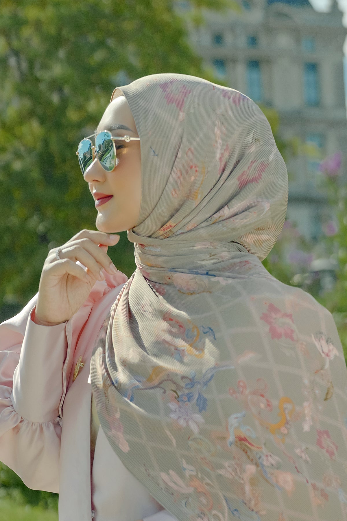 The Autograph Pleated Shawl - Dijon