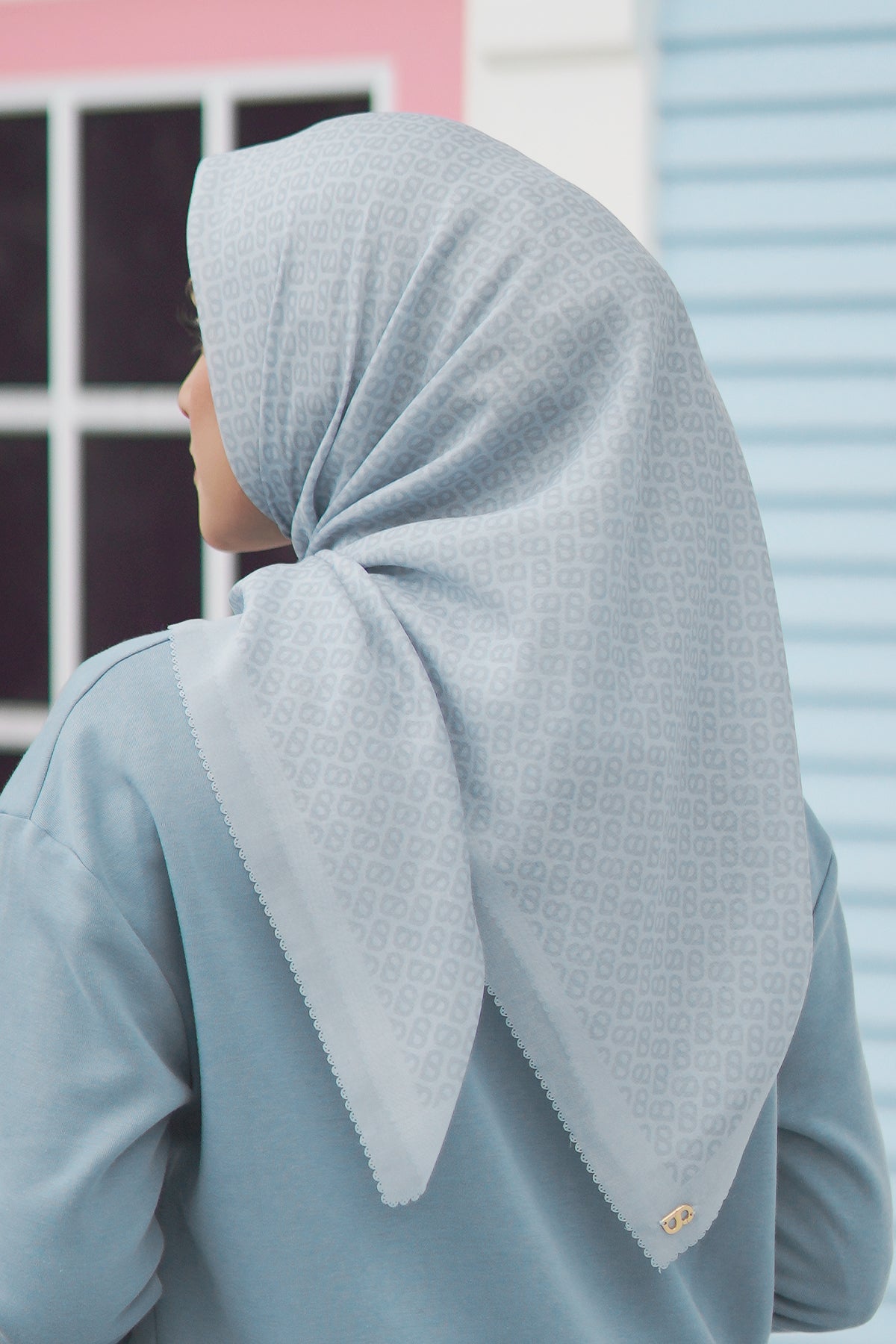 The Tapis Square - Baby Blue