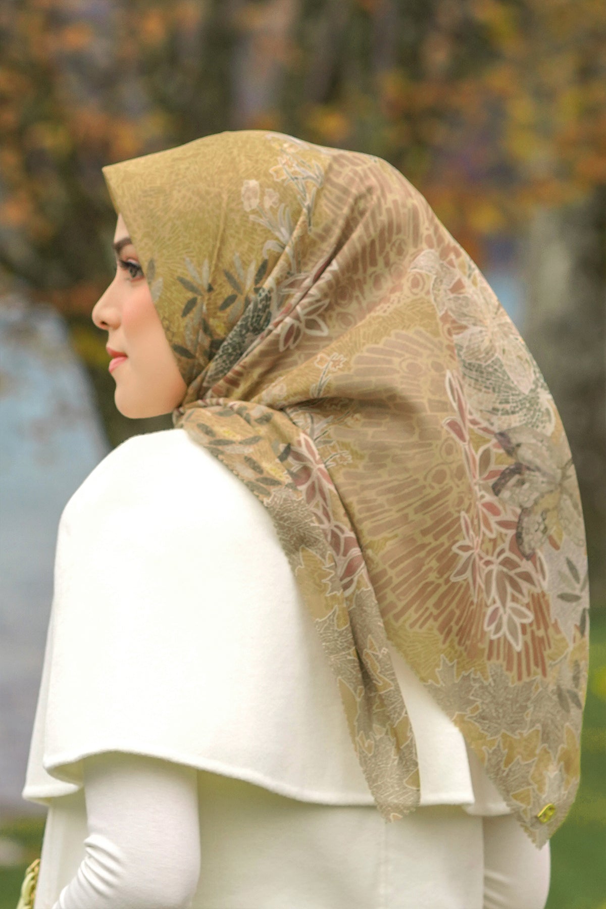 Thun Voile Kare - Mapple