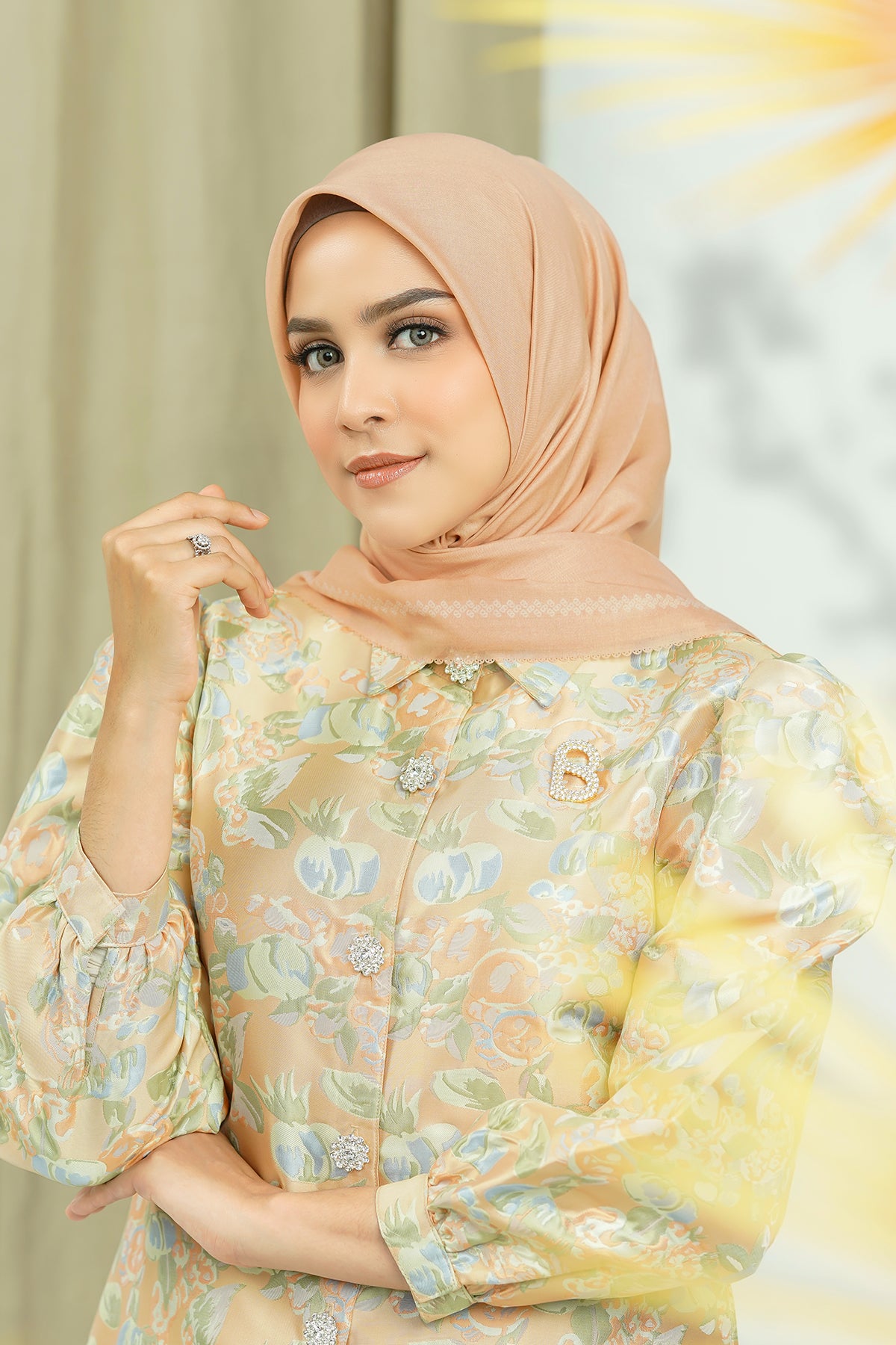 Today's Scarf - Papaya