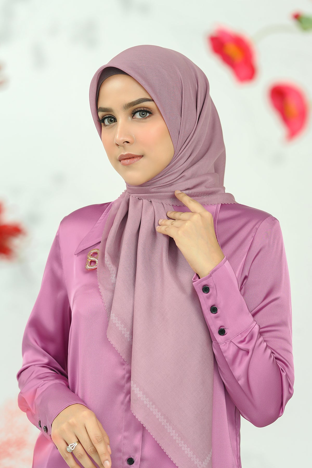 Today's Scarf - Mauve