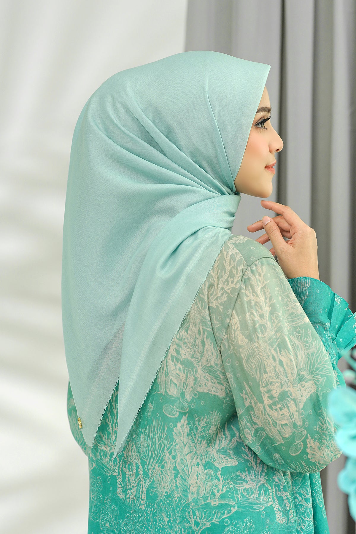 Today's Scarf - Mint