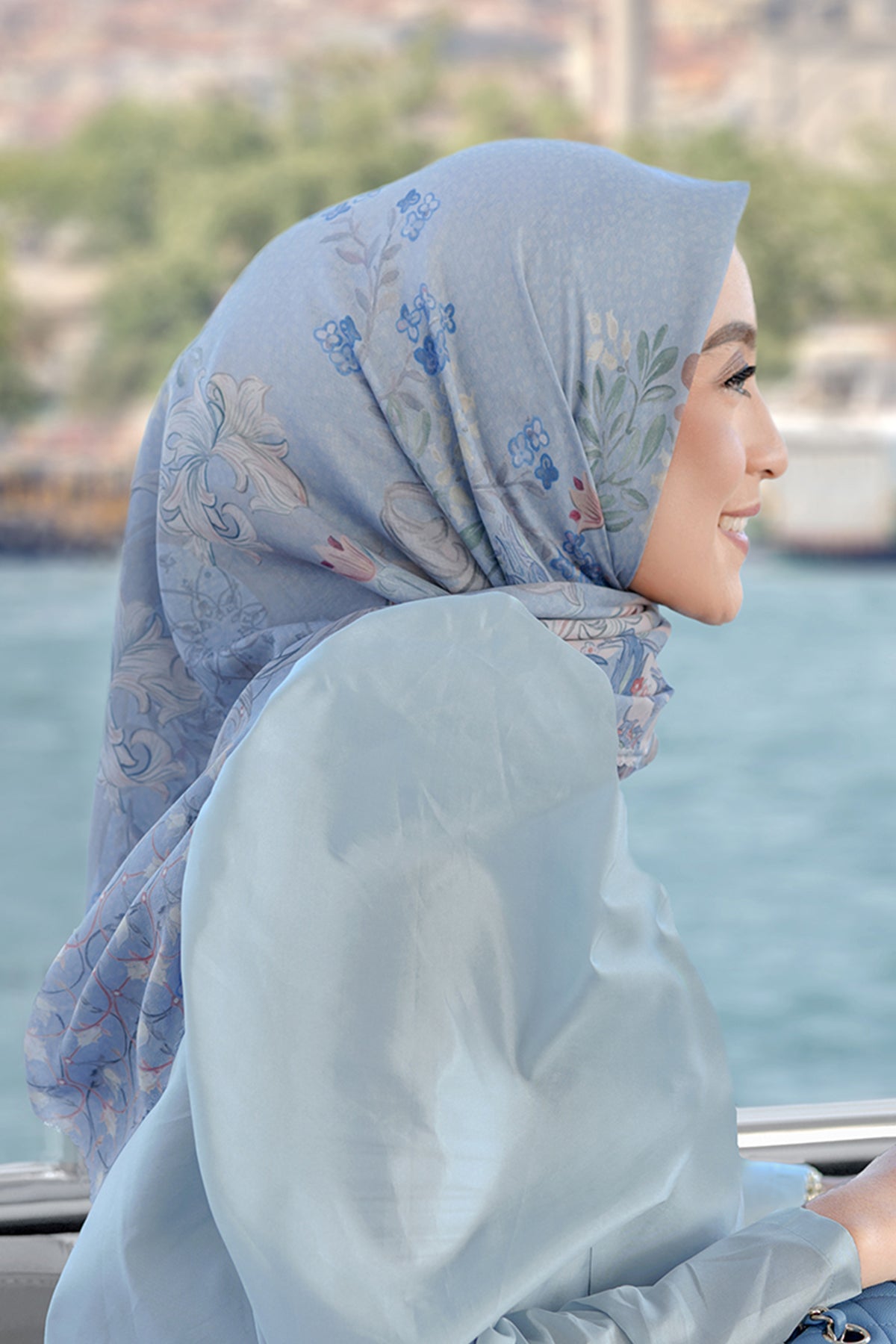 Topkapı Voal Meydanı - Pudra Mavisi