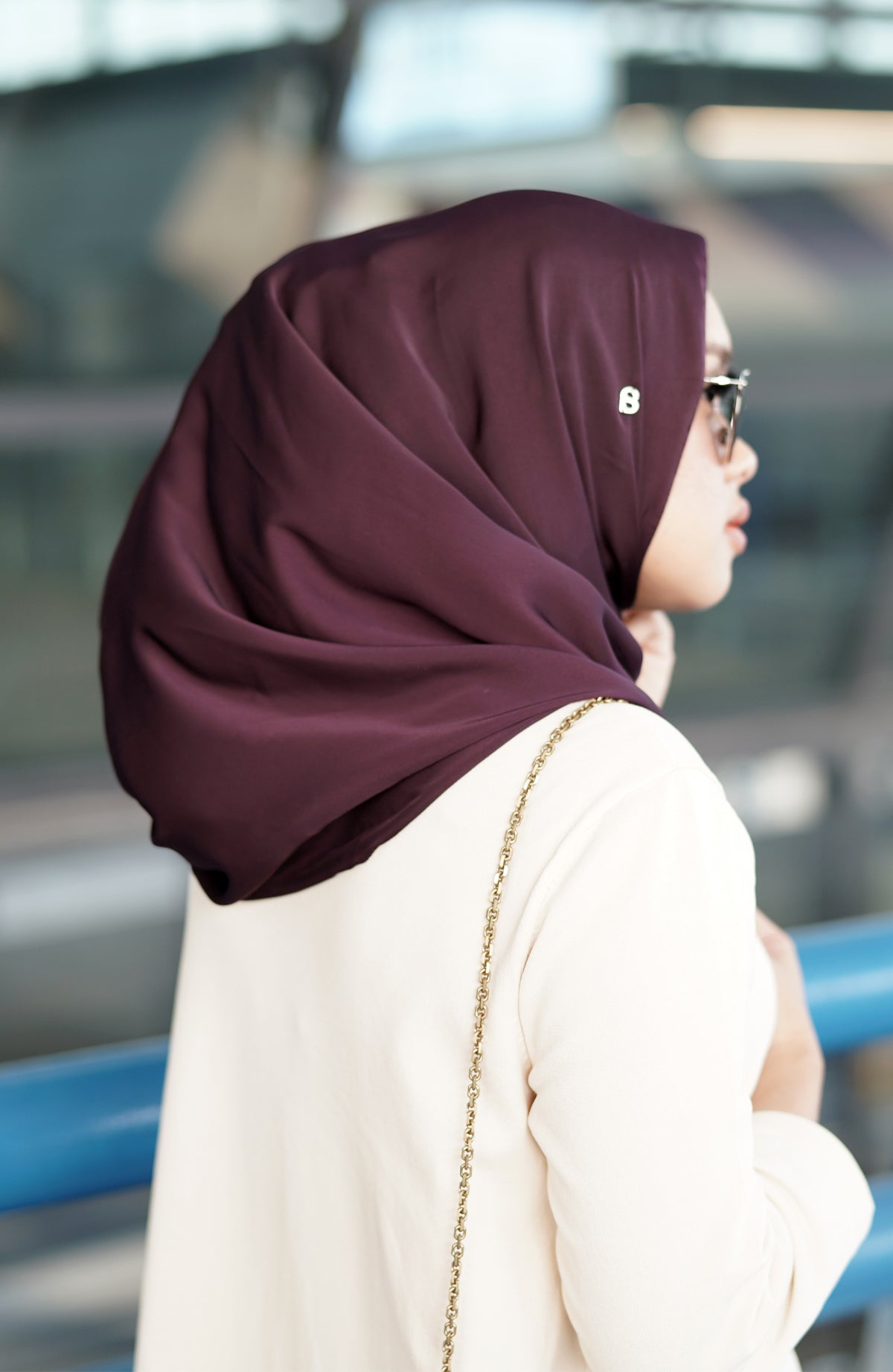 Koyu Mor Renkli Twisted Instant