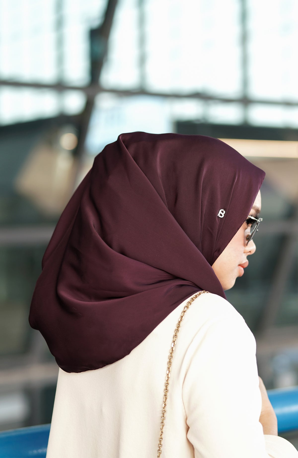 Koyu Mor Renkli Twisted Instant