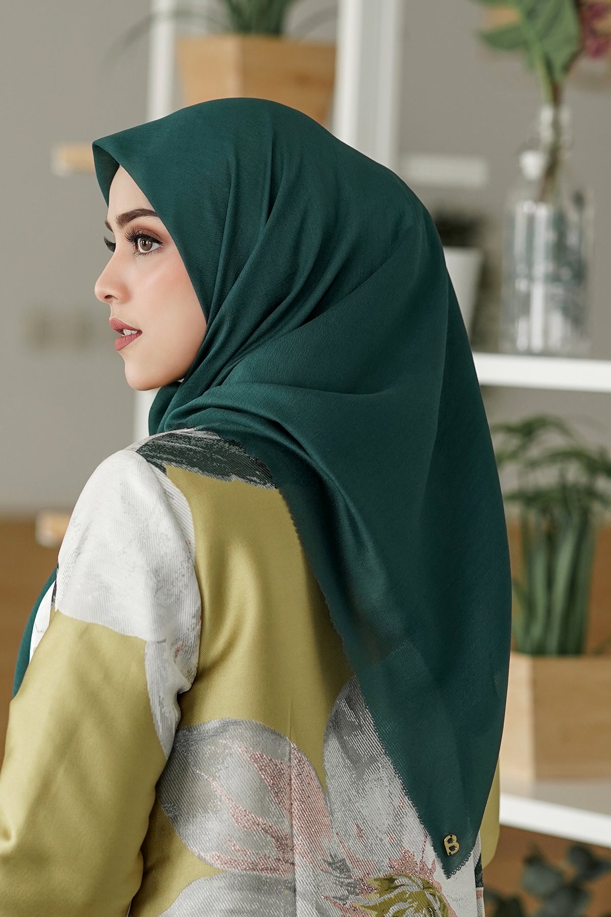 Tissu Square - Forest