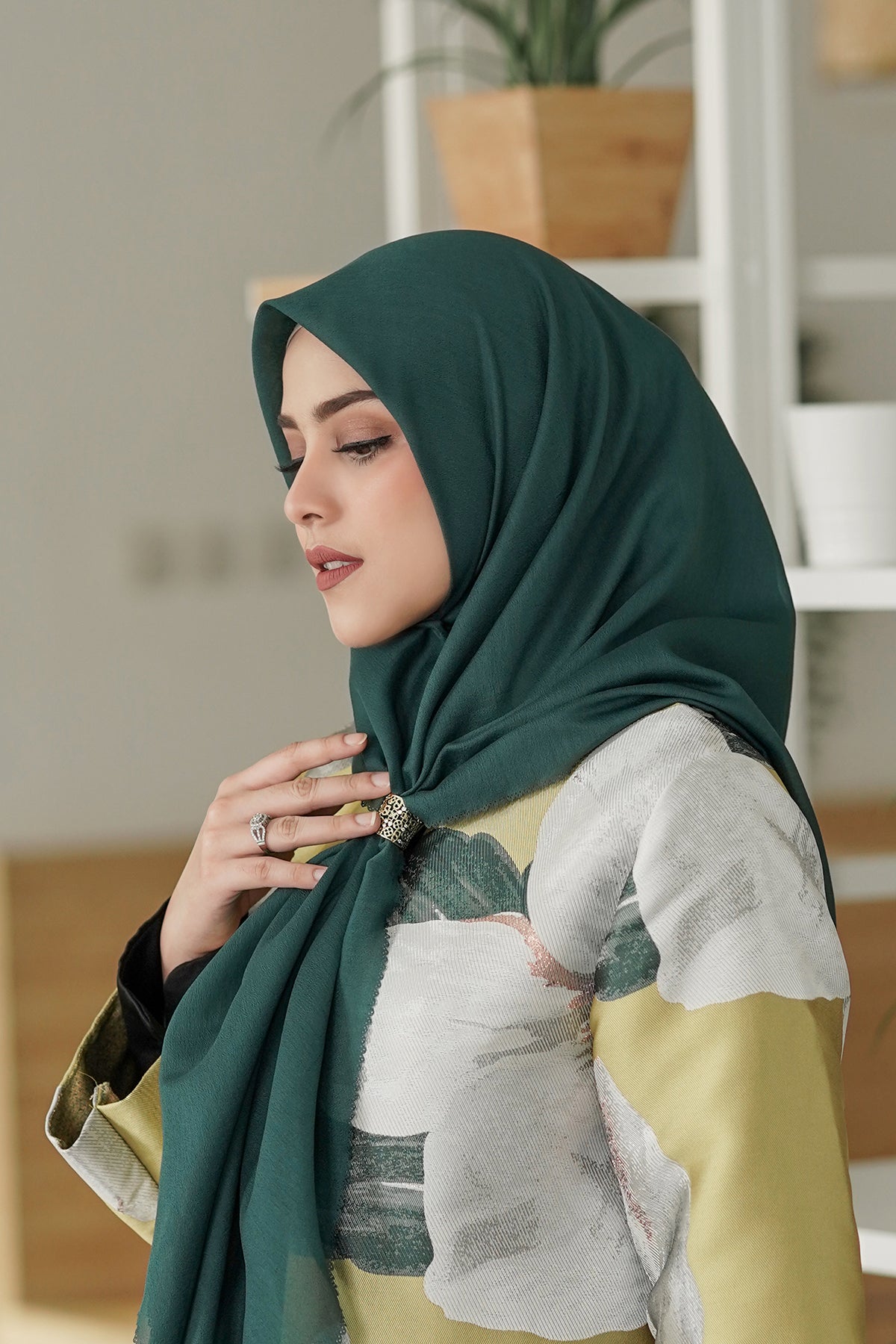 Tissu Square - Forest