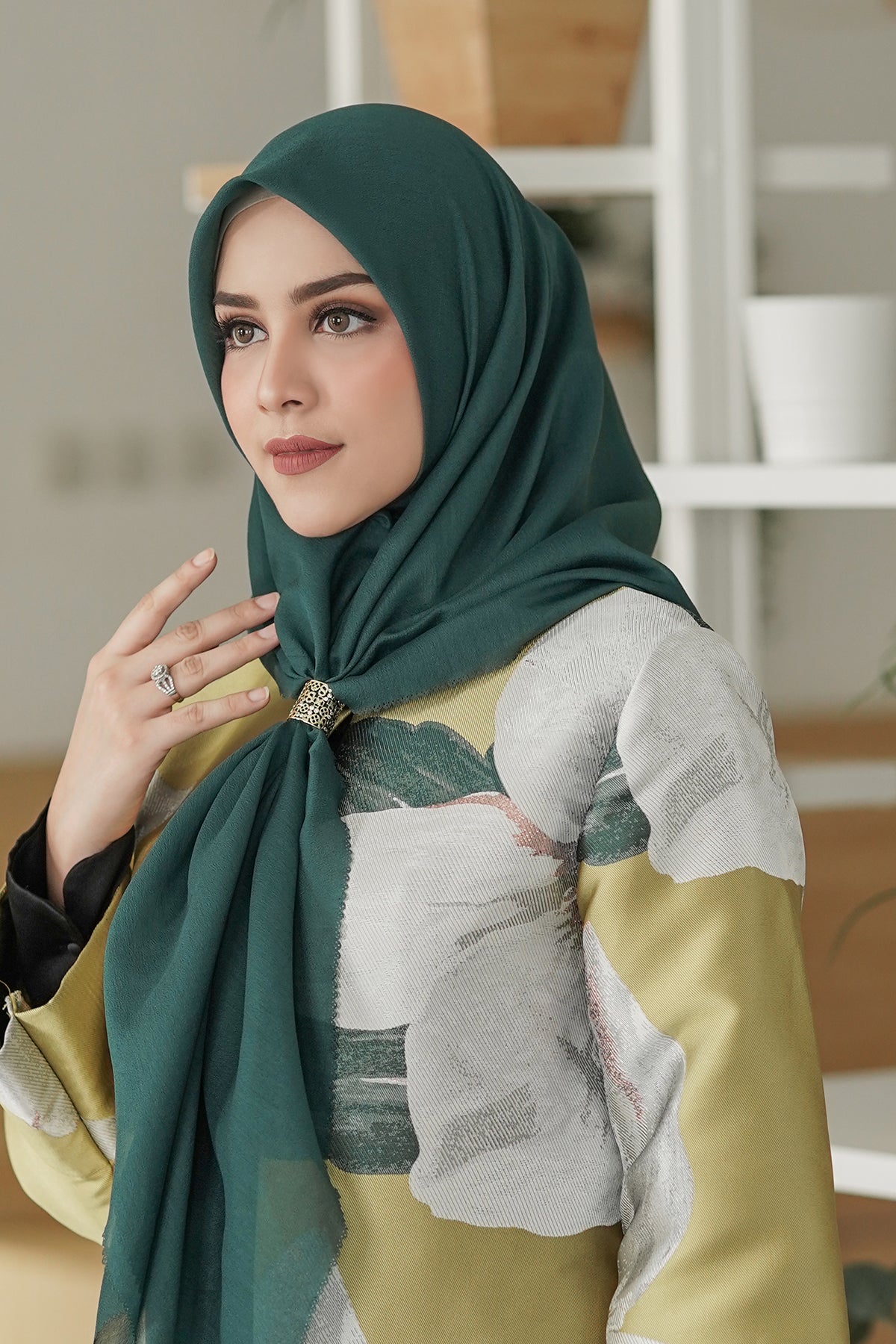 Tissu Square - Forest