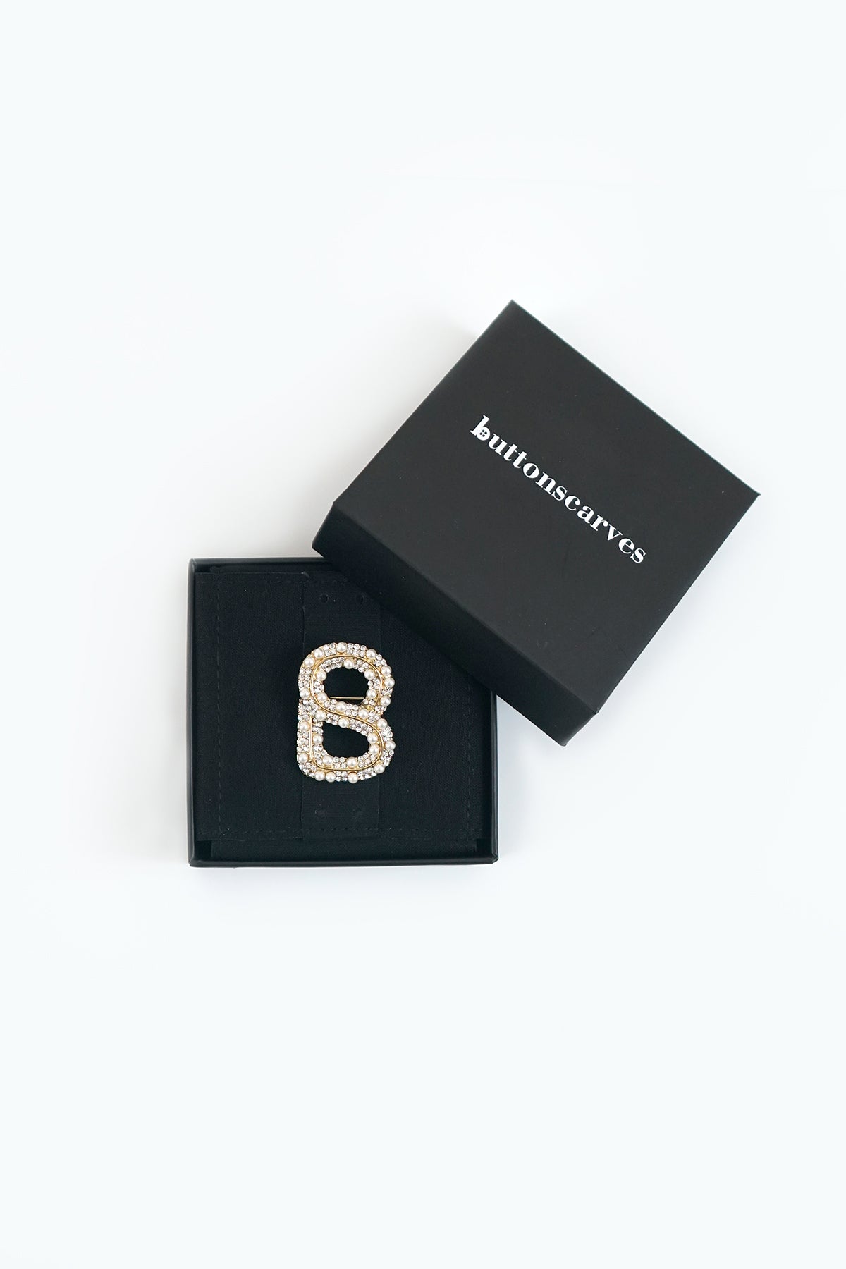 Luxe Signature Perla Brooch - Gold