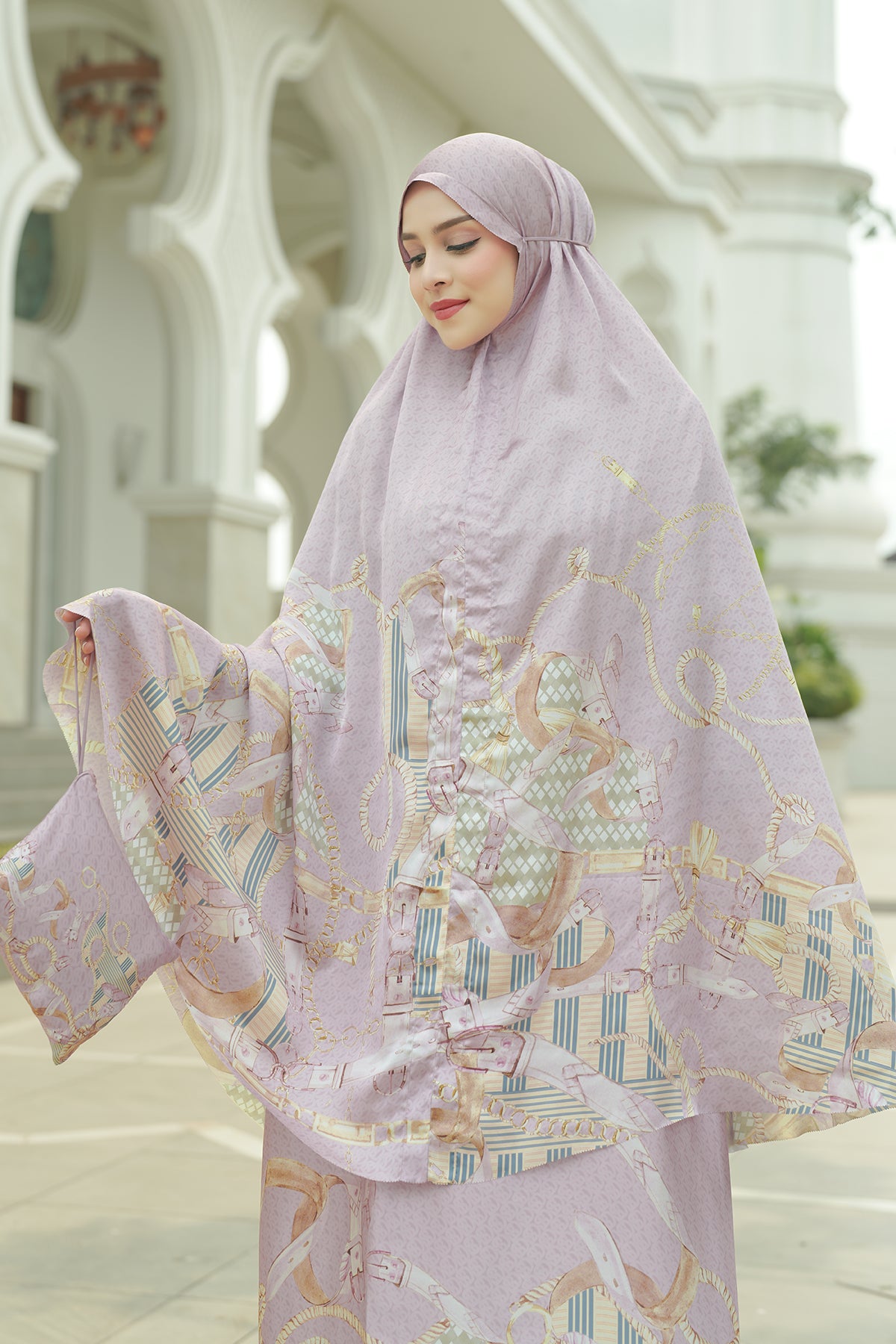 Chain 2 La Bella Prayer Robe - Muted Pink