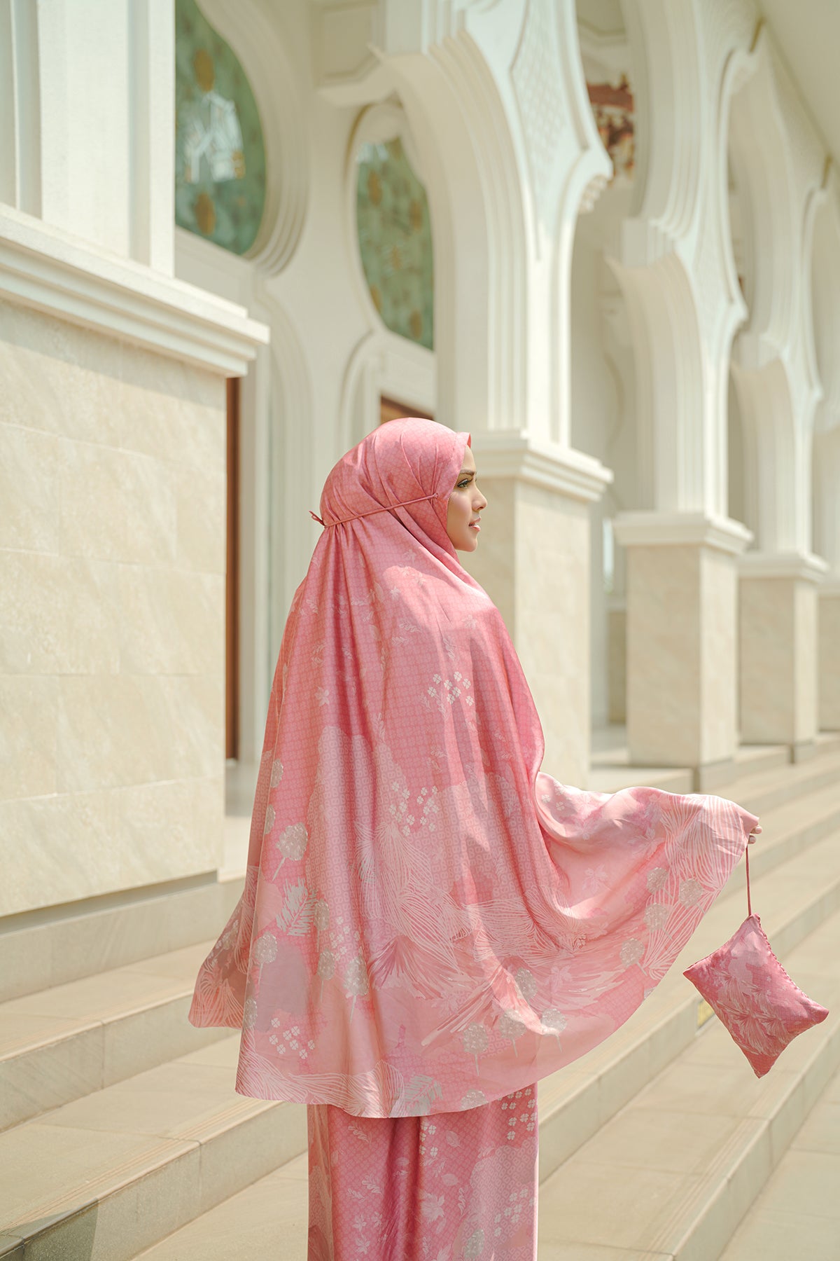 Iseltwald Prayer Robe - Deep Pink