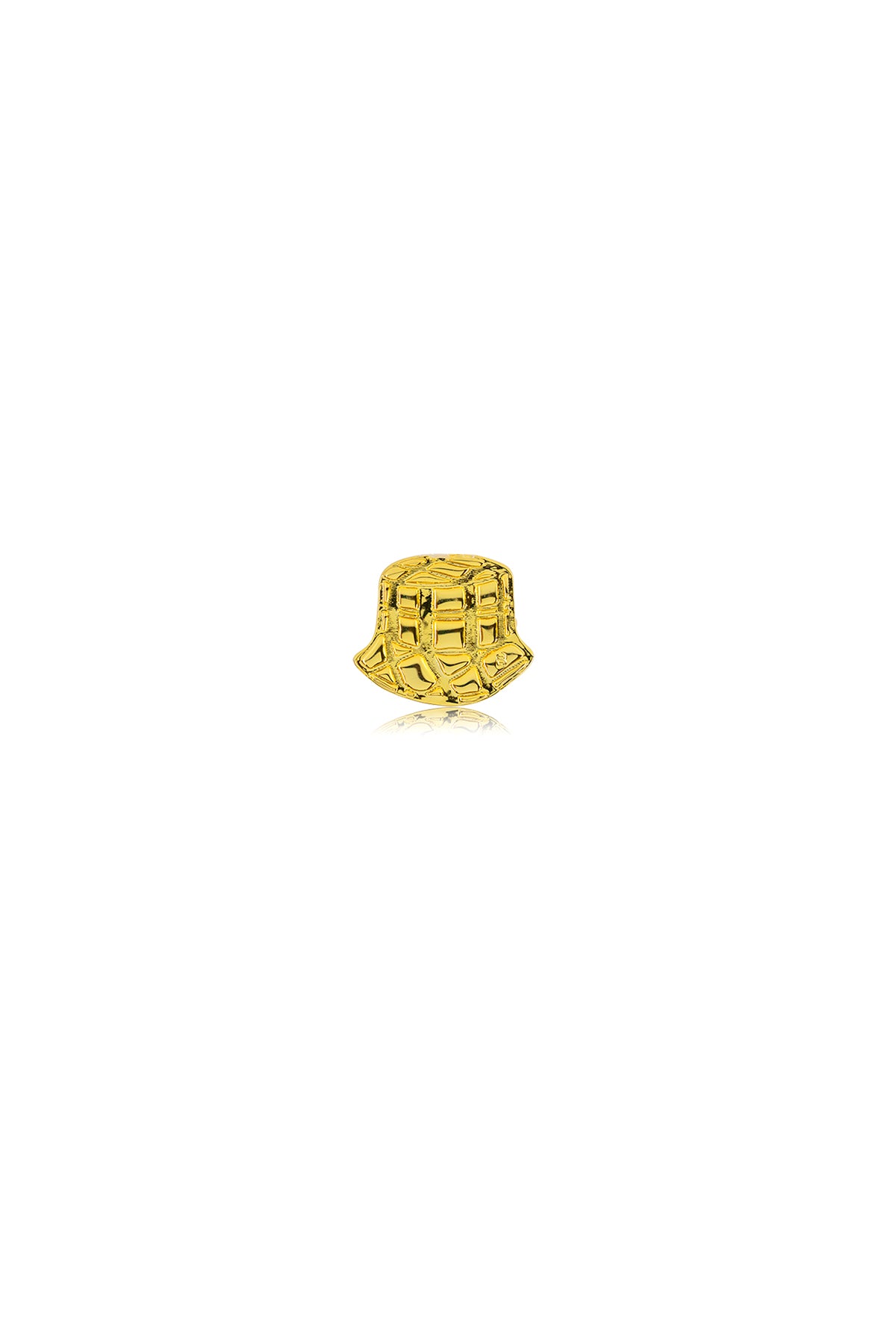 Emily Petite Package Brooch - Gold