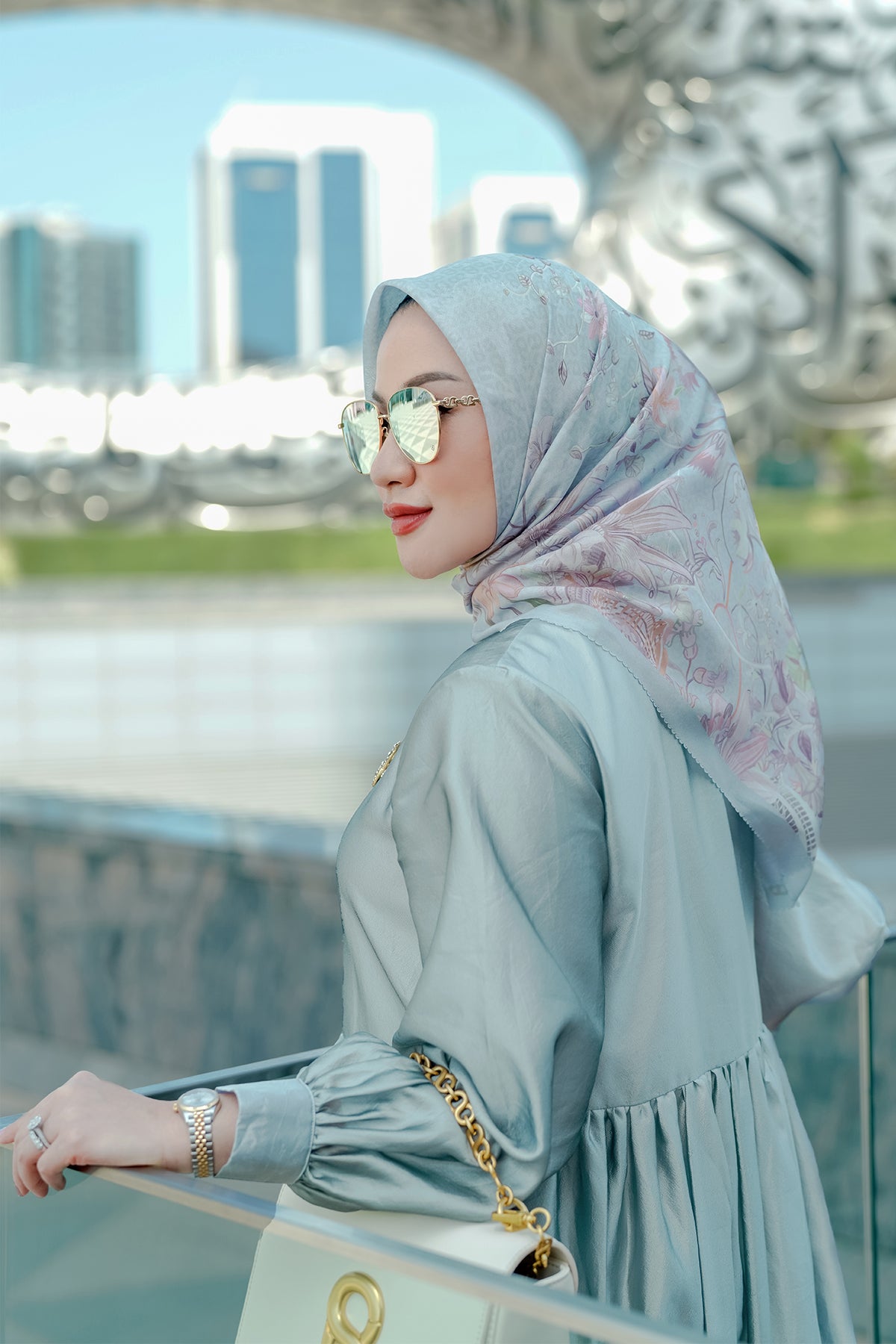 Dubai Voile Square - Waterfall