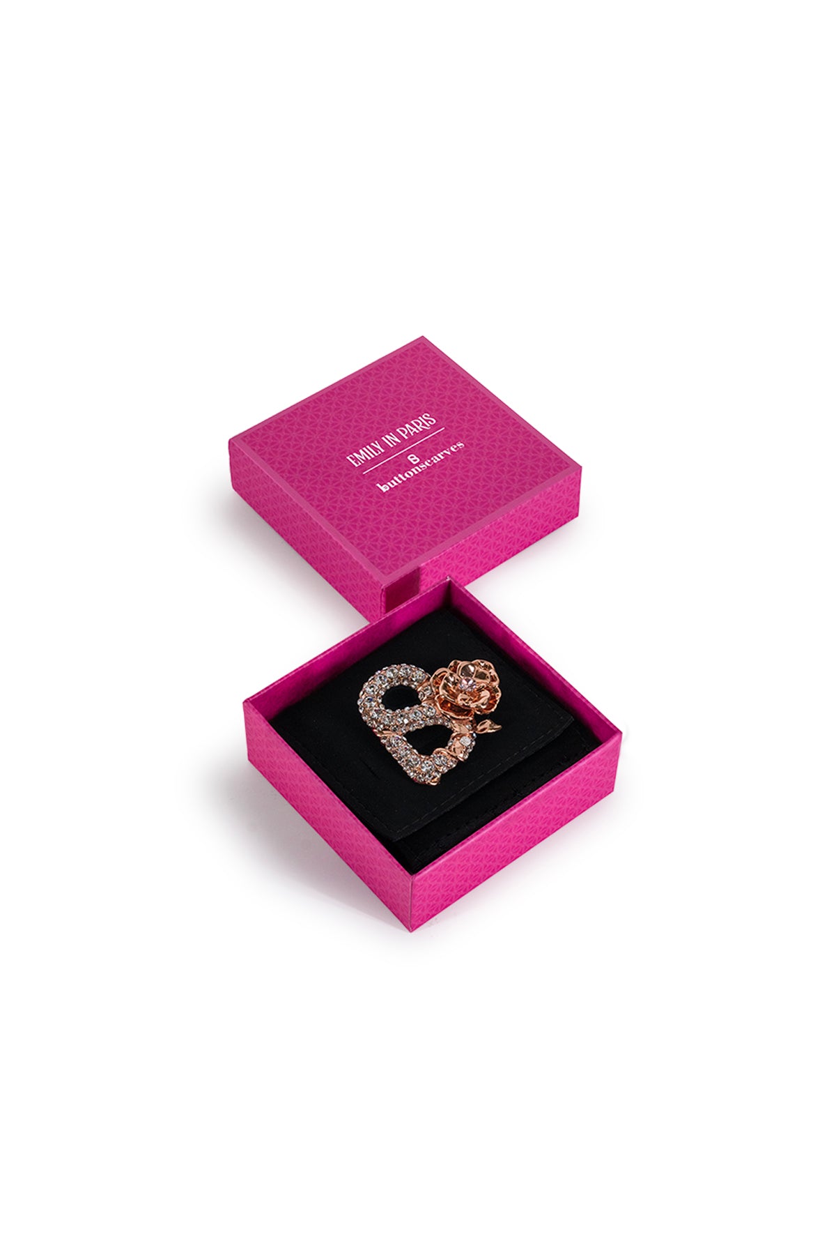 Emily Brooch - Rose Gold