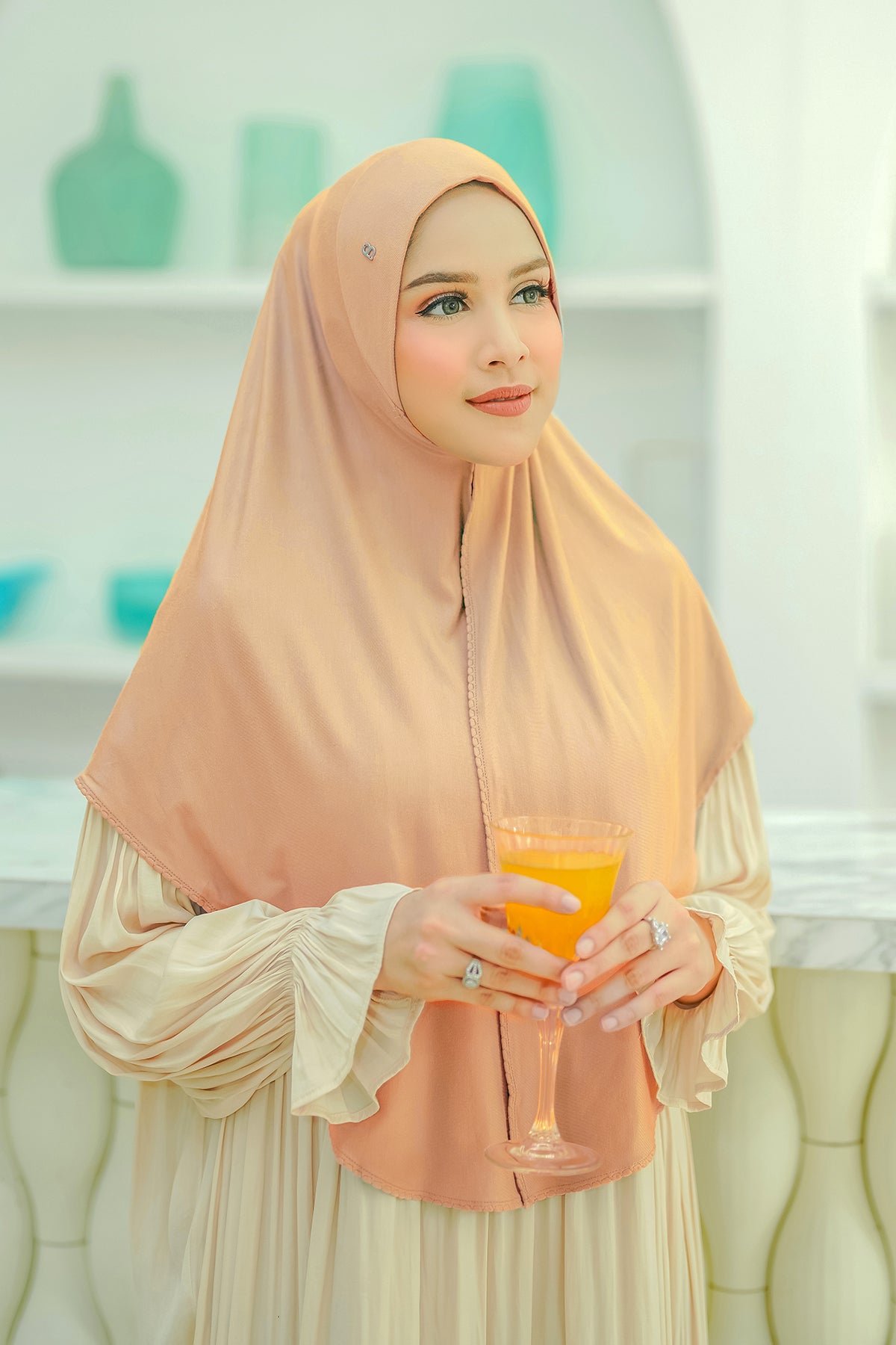 Everyday Jersey Slip-on - Peach