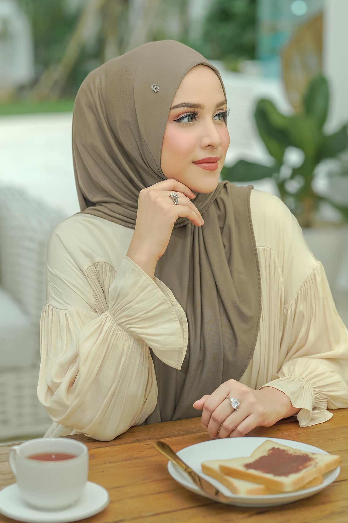 Everyday Jersey Slip-on - Toffee