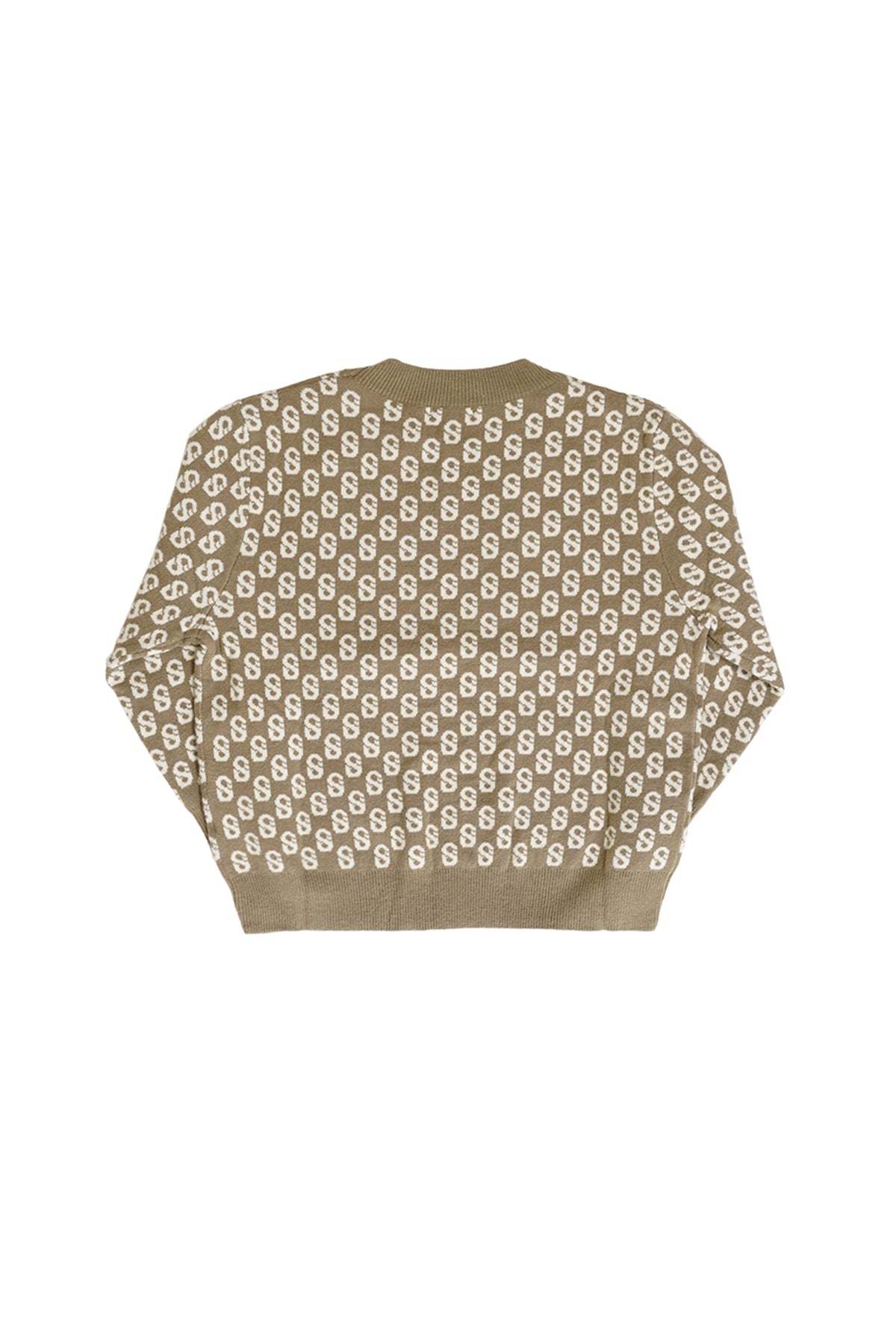 Kids Signature Monogram Sweater - Pale Gold