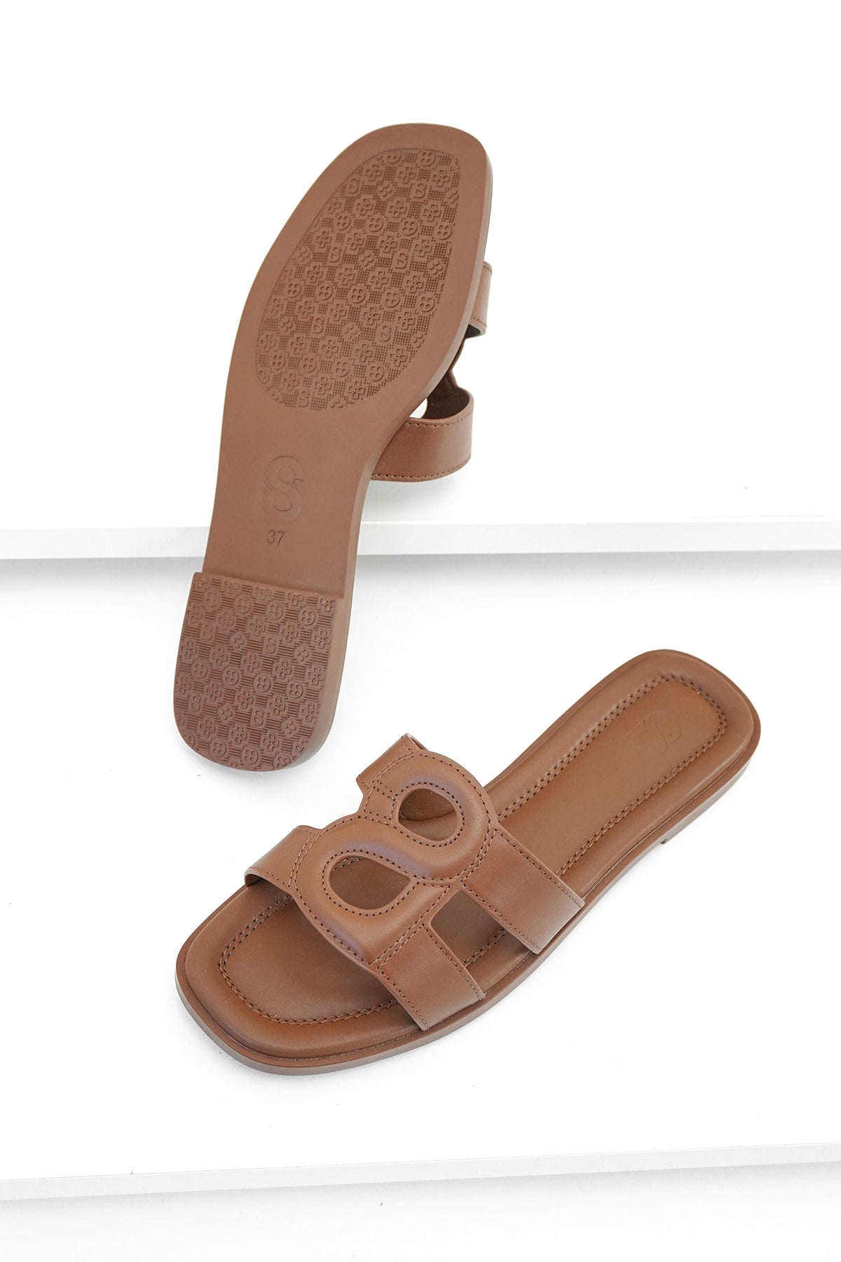 Kefi Sandal - Kahverengi