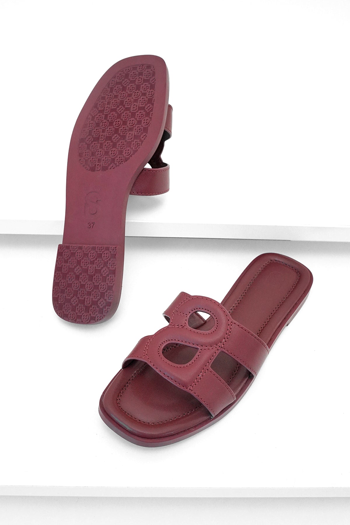 Kefi Sandal - Bordo