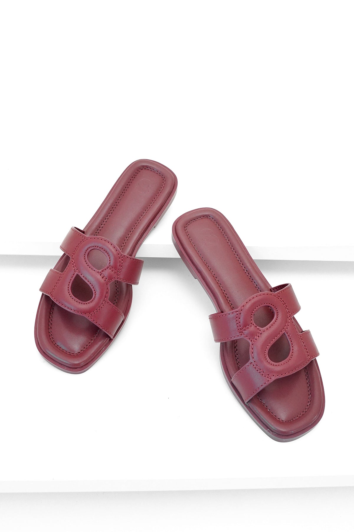 Kefi Sandal - Bordo