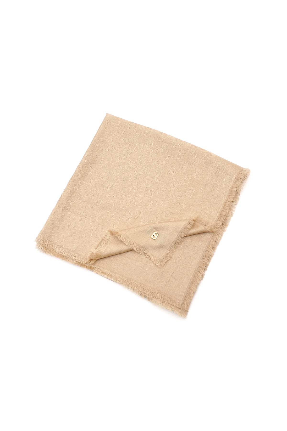 Lavish Monogram Wool - Beige