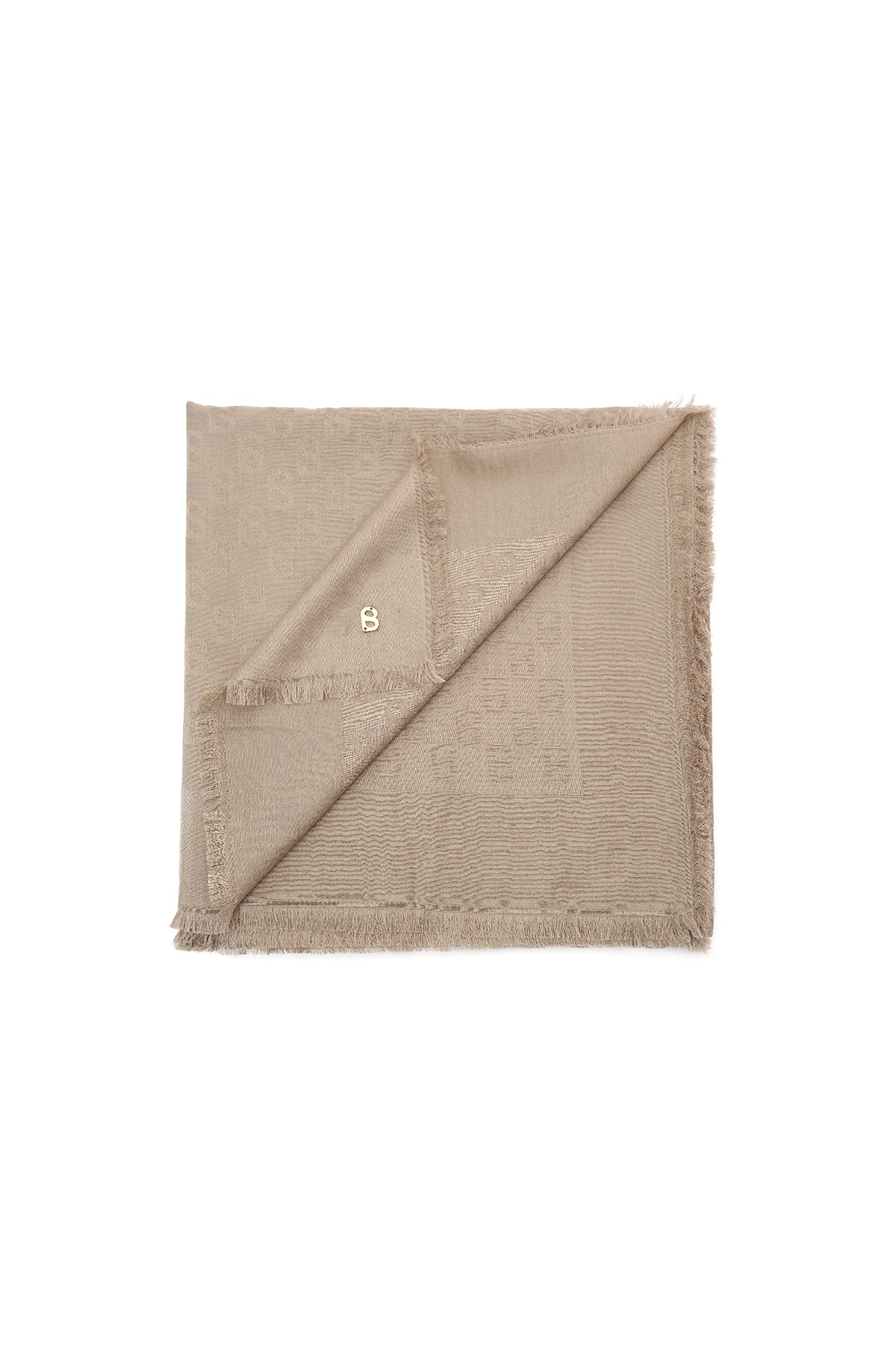 Lavish Monogram Wool - Taupe