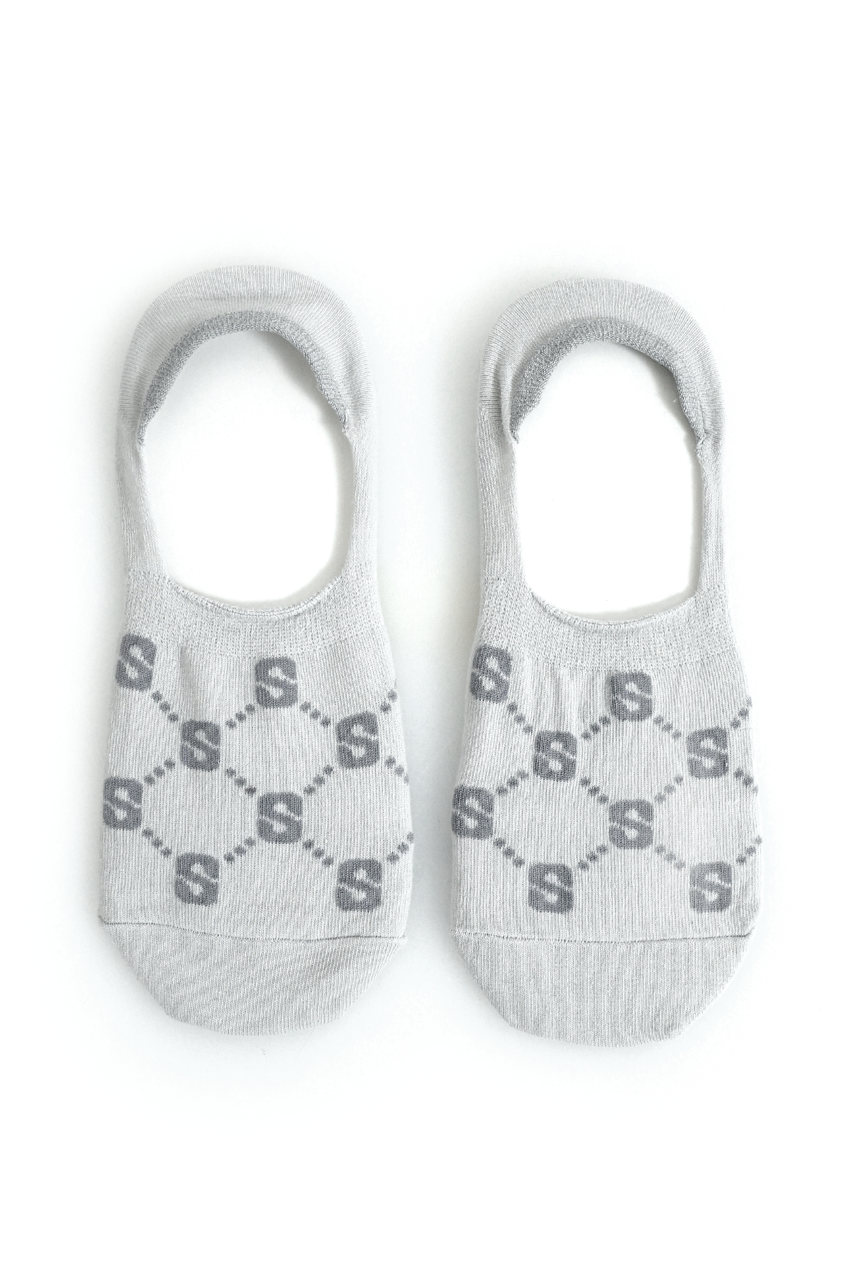 Monogram Socks Grey
