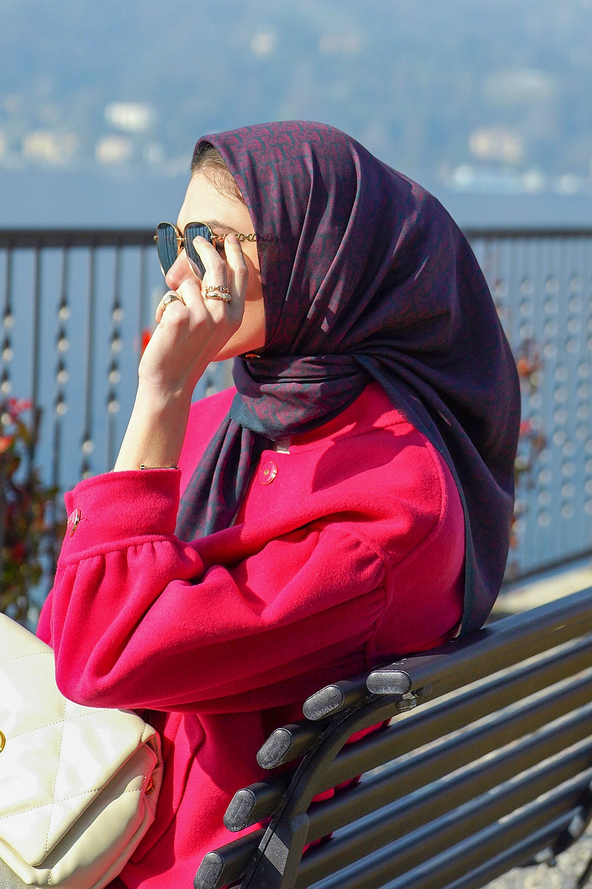 Bimu Voile Square - Nautical