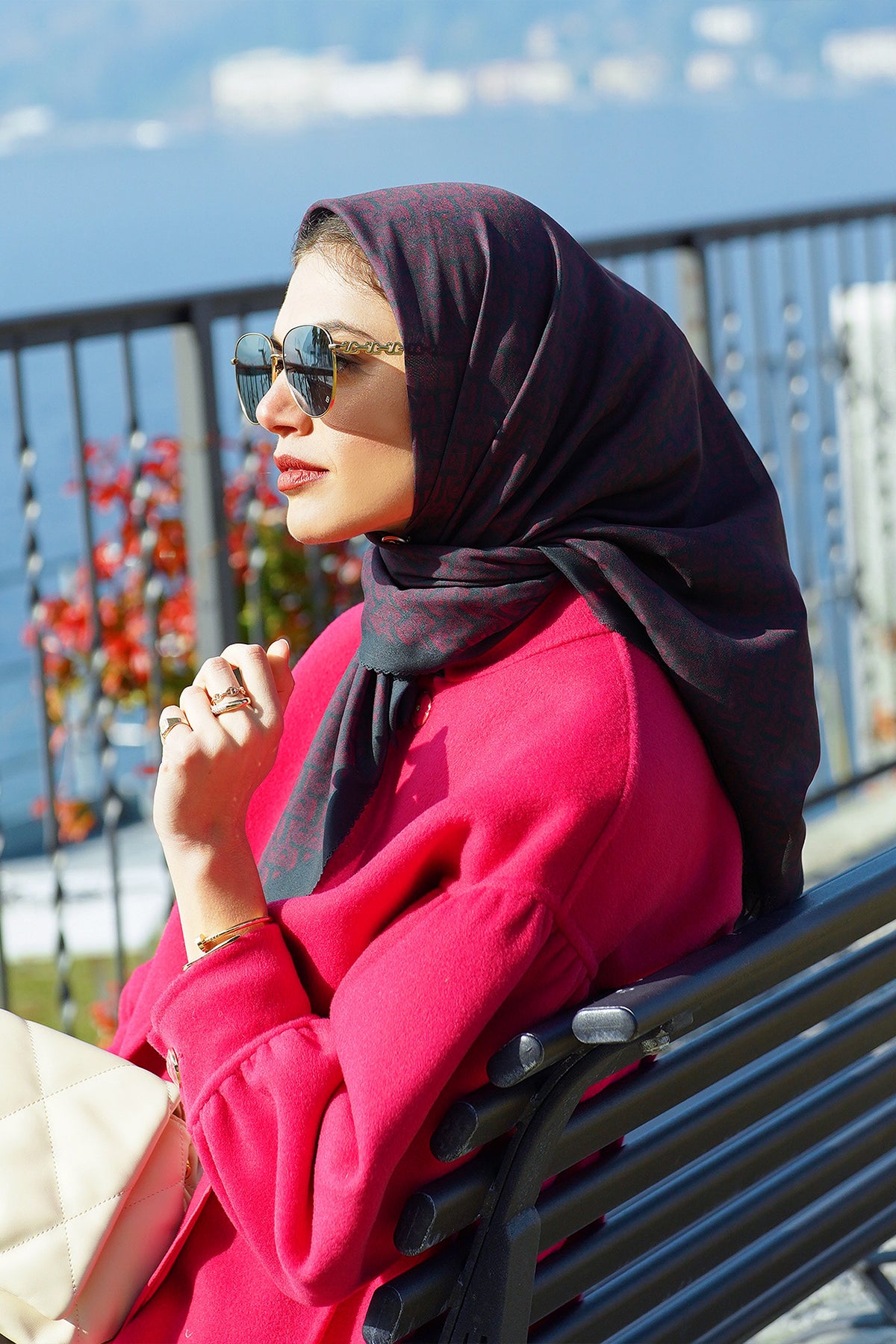 Bimu Voile Square - Nautical