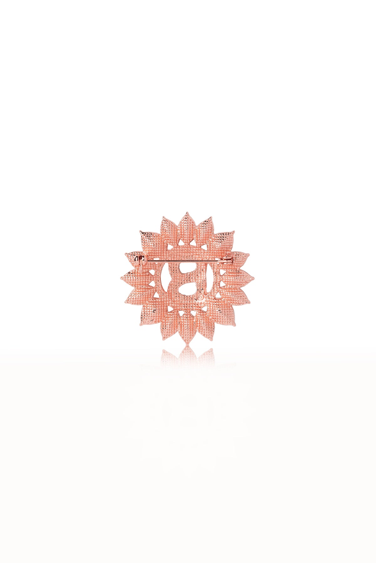 Siera Broş - Gül Altın