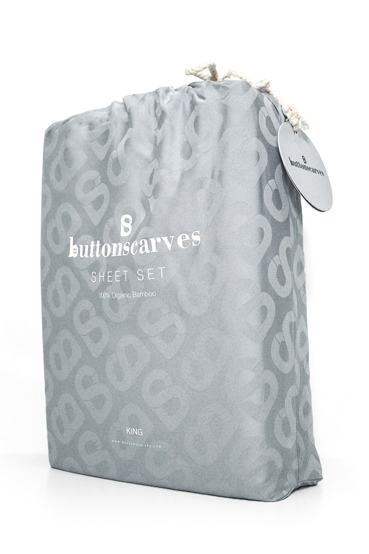 Signature Bedsheet King - Light Gray