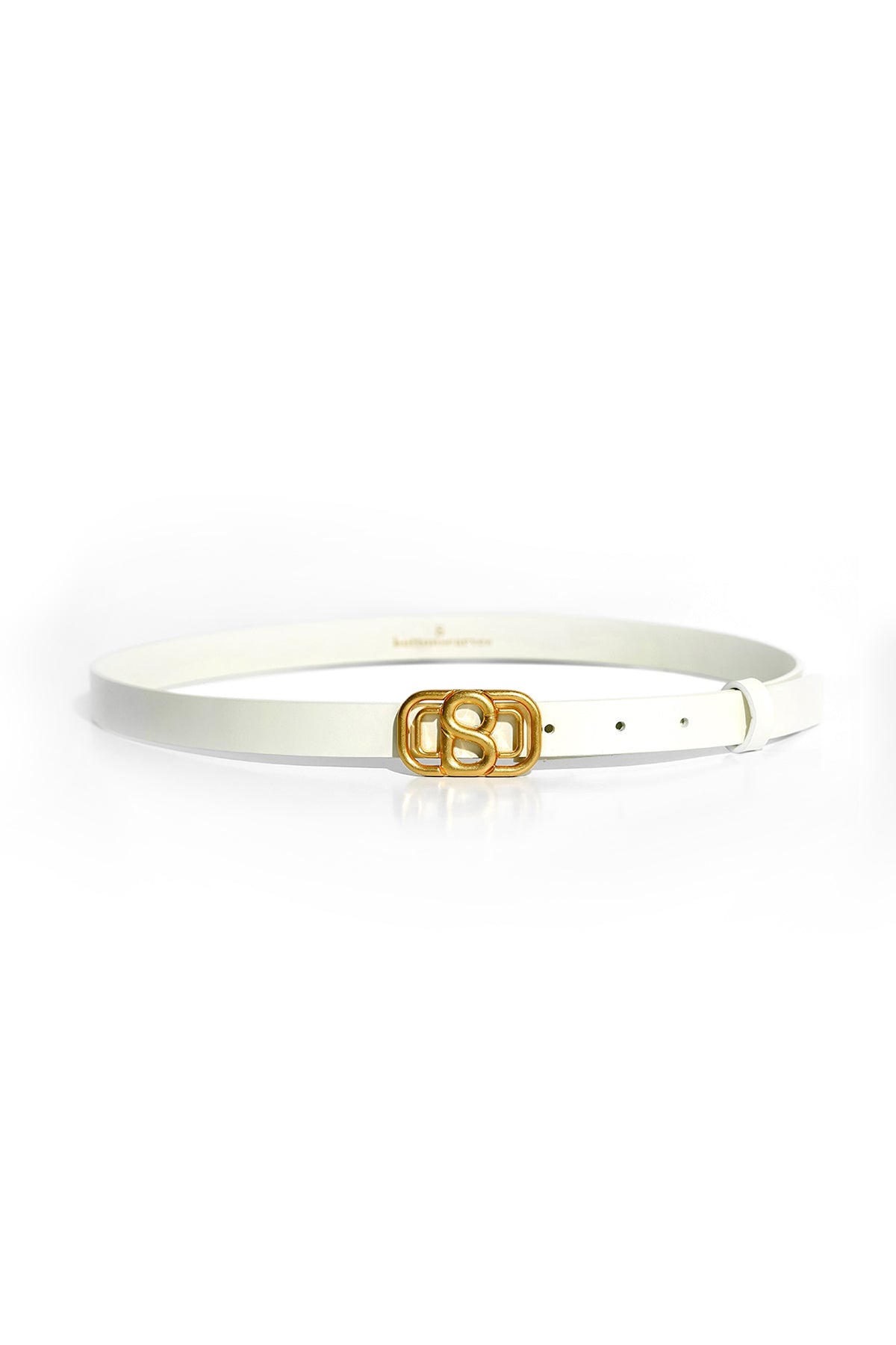 Signature Briana Belt - Small - White