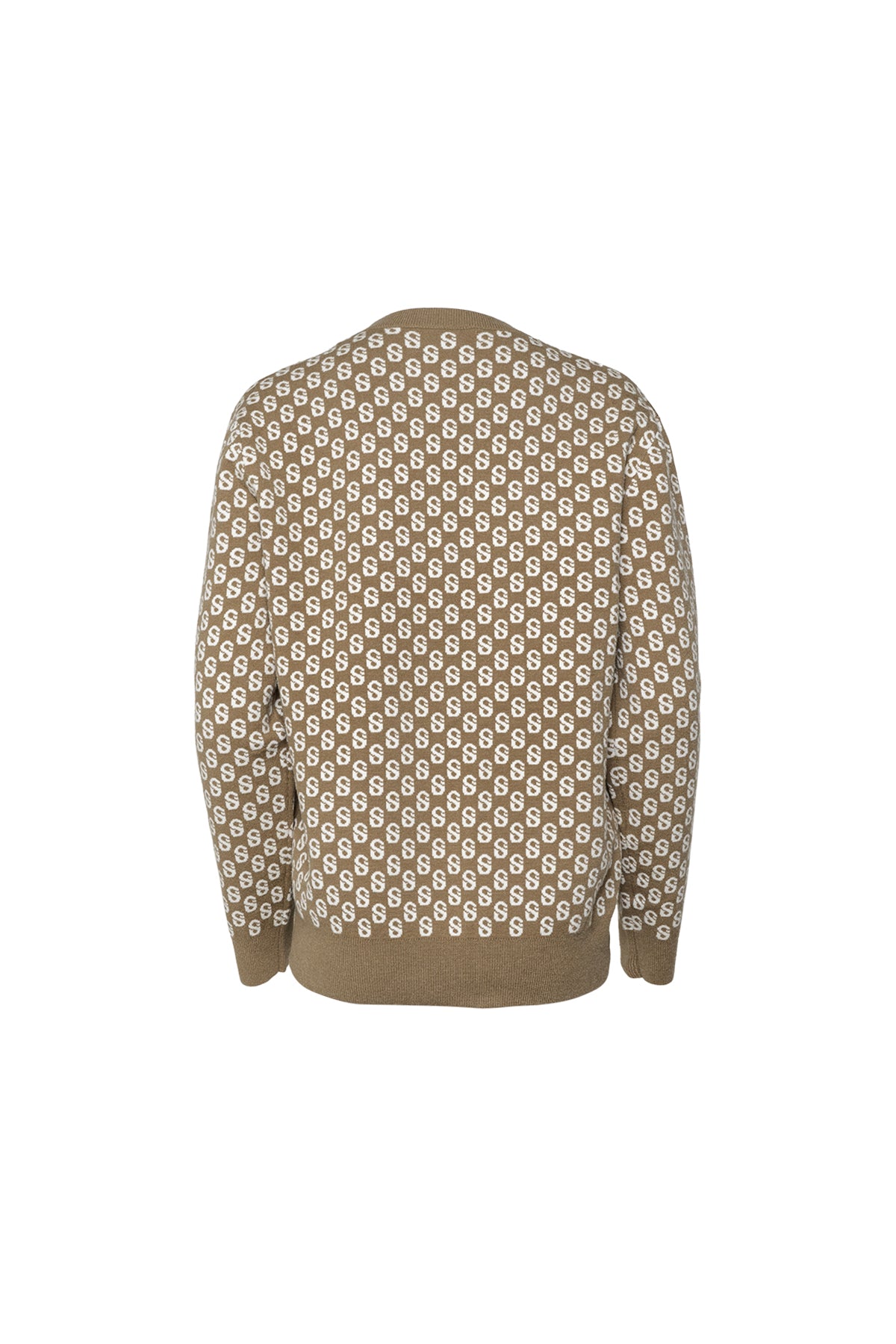 Signature Monogram Sweater - Pale Gold