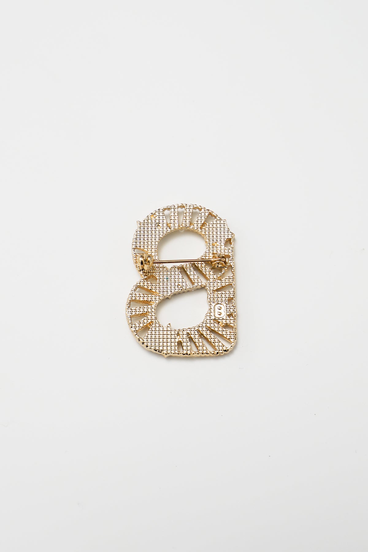 Signature Star Flapper Brooch - Gold