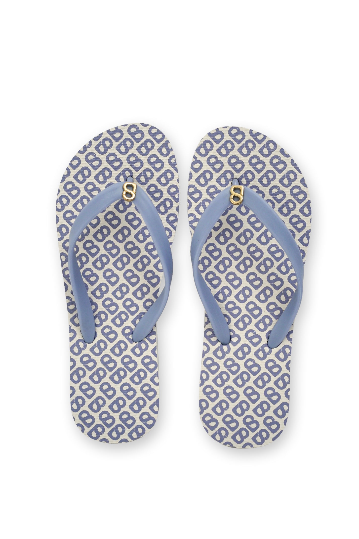 Tapis Flip Flop - White Blue
