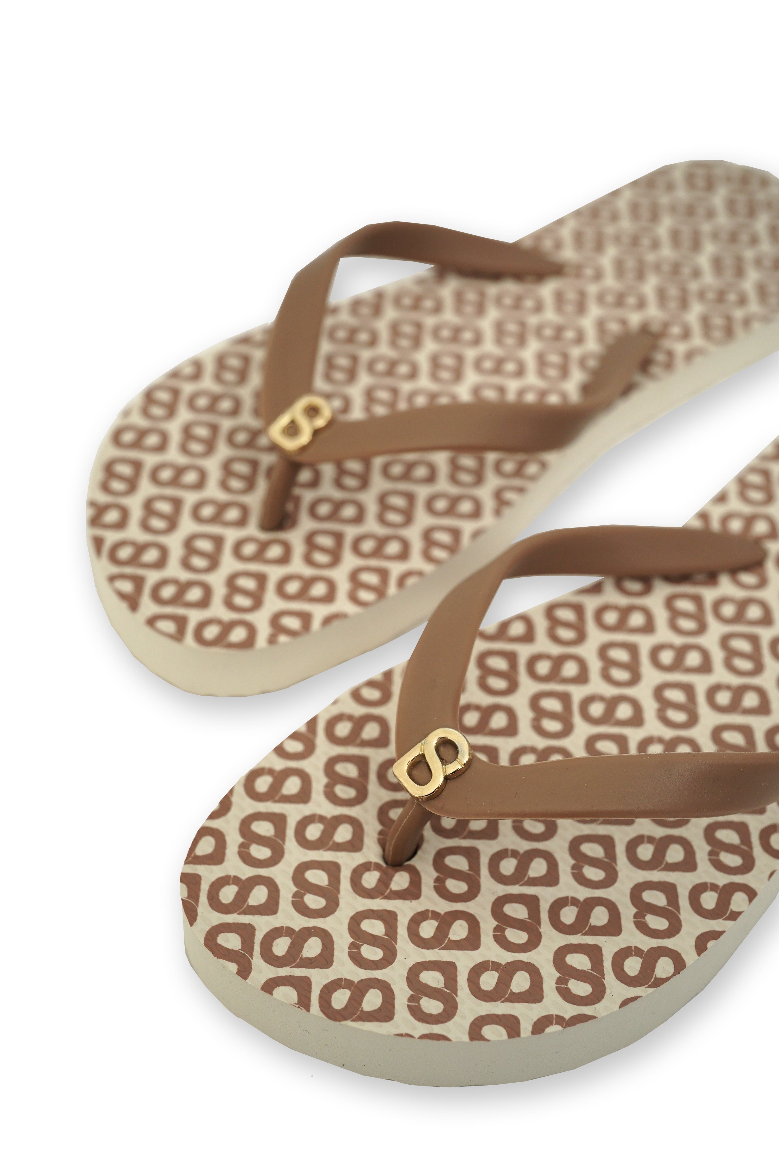 Tapis Flip Flop - White Taupe