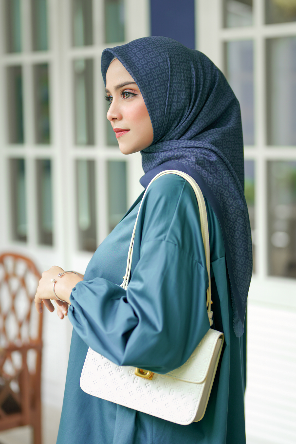 The Tapis Square - Teal