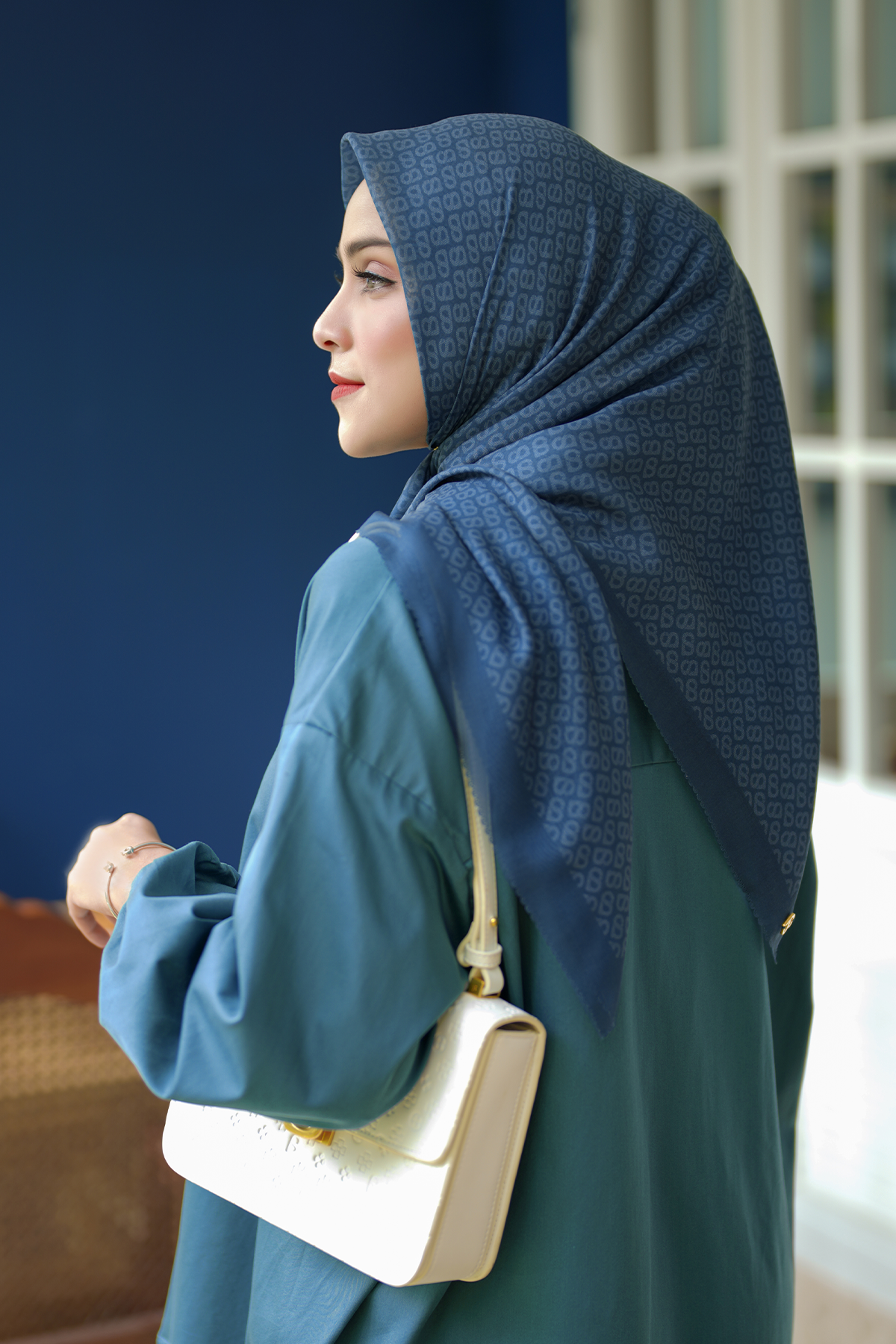 The Tapis Square - Teal