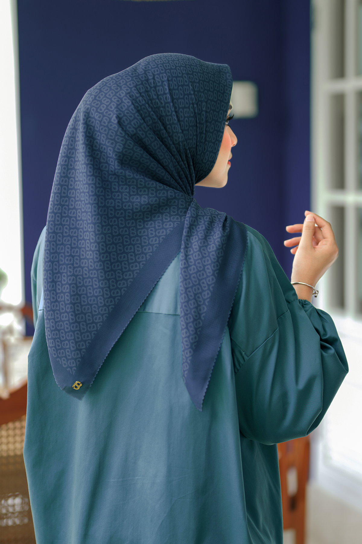 The Tapis Square - Teal