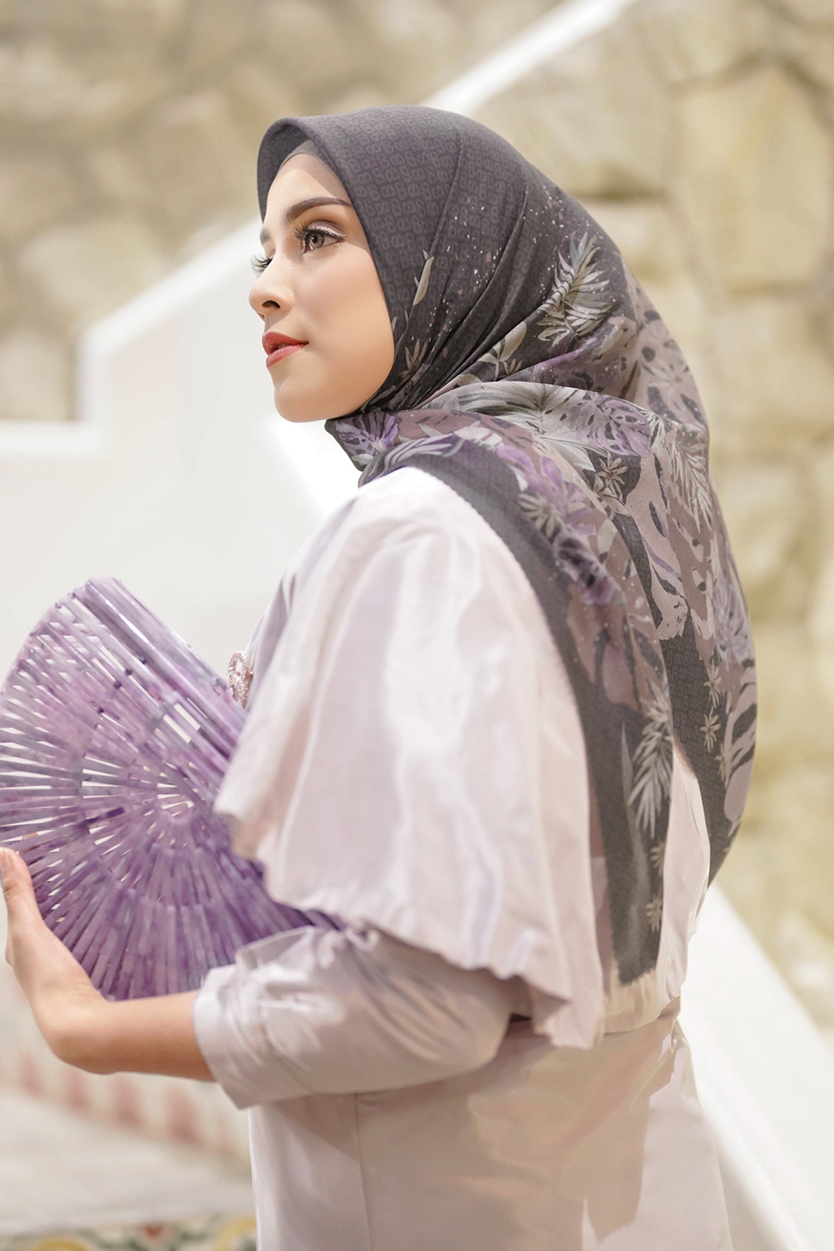 Tropicale Extended Voile Square - Moala