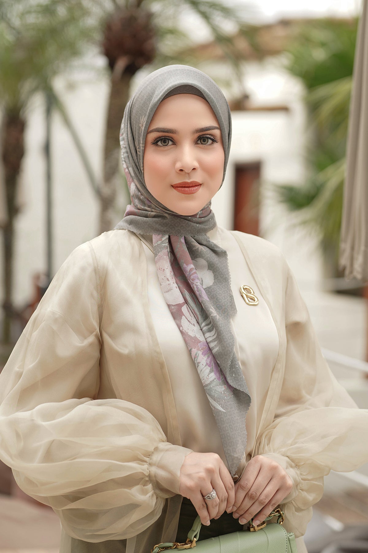 Tropicale Genişletilmiş Voile Kare - Siena