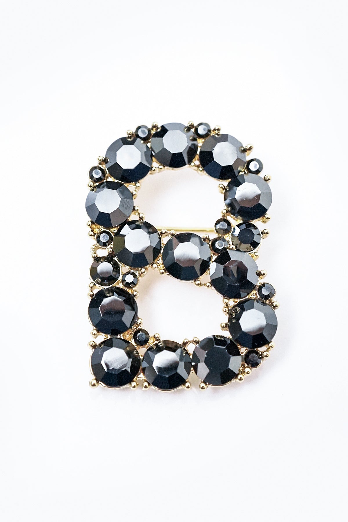 Orlin Brooch - Hematite