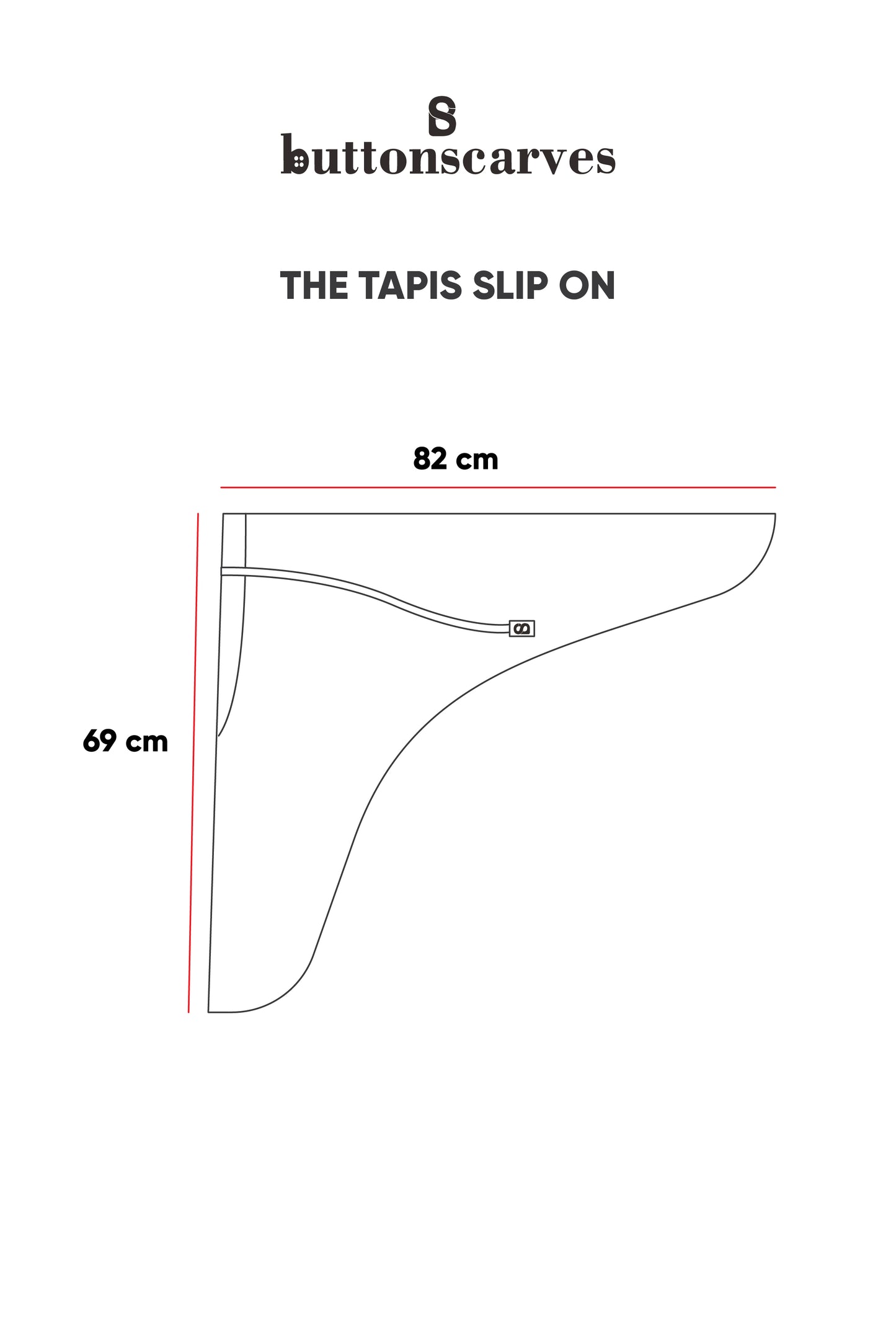 The Tapis Slip On - Rust