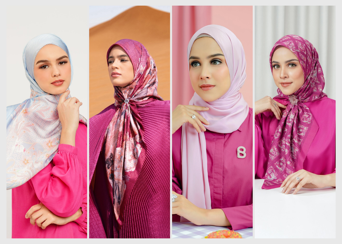 Baju Pink Fuschia Cocok dengan Jilbab Warna Apa