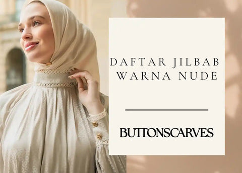 jilbab warna nude