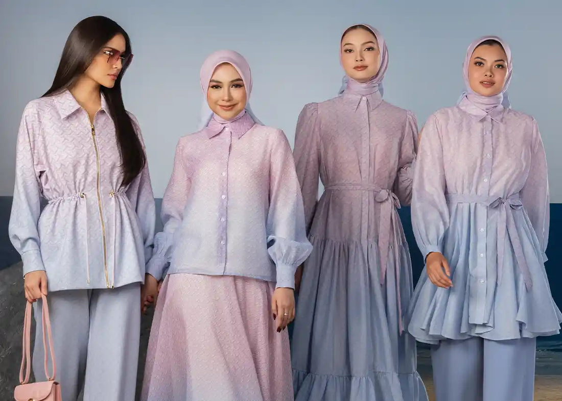 OOTD Baju Hijab Pantai