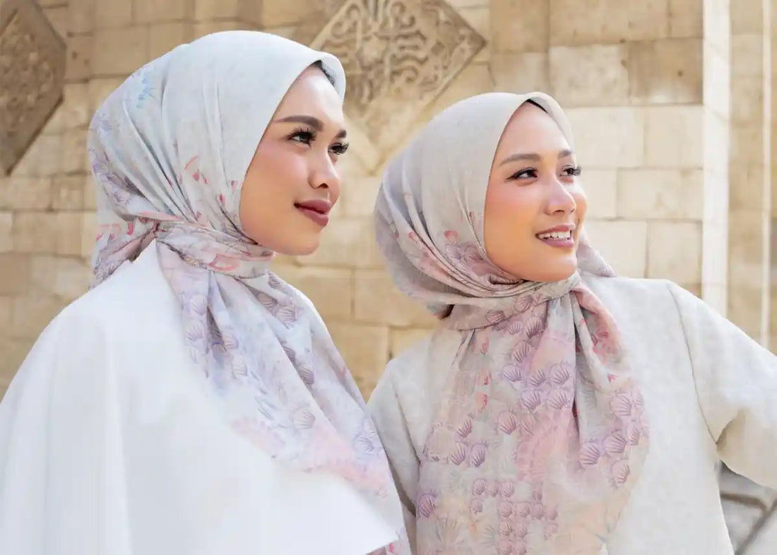 Bahan Kerudung Segi Empat yang Mudah Dibentuk