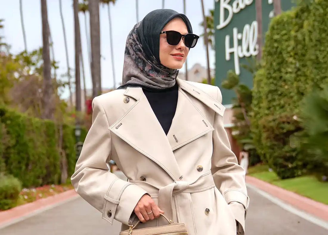 Baju Beige Cocok dengan Jilbab Warna Apa